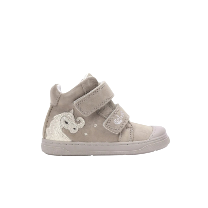 Trzewiki skórzane dla dziewczynki DA06-5-2678A Bronze - DD Step