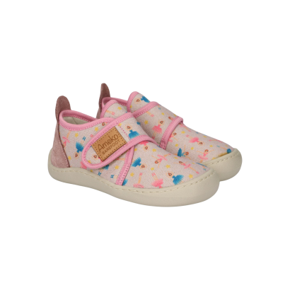 Kapcie Barefoot - PIKO BALETNICA- AMEKO jasny popiel w baletnice