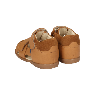 Skórzane sandały chłopięce na pierwsze kroki – brązowe, lekkie i miękkie | AMEKO Rio Carmel - 2