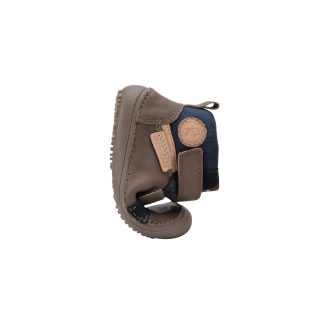 Trzewiki skórzane dla chłopca DD Step A063-52570BM Chocolate - 2