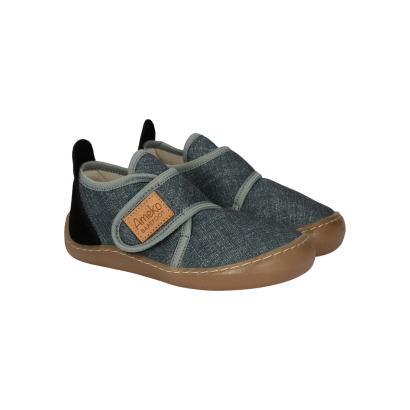 Kapcie Barefoot - PIKO Antracyt- AMEKO ciemny szary