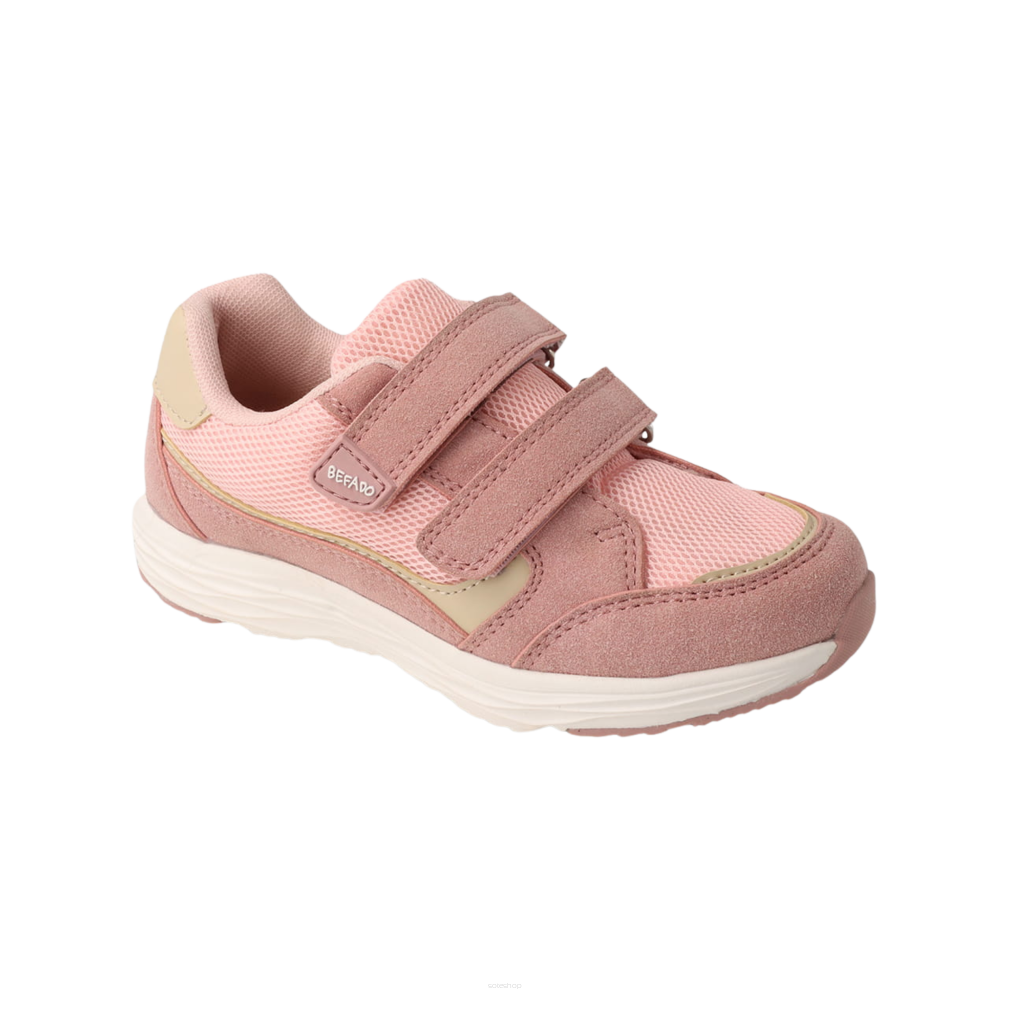 SMILE- BEFADO - Sportowe buty 514X023 dla dziewczynki różowe