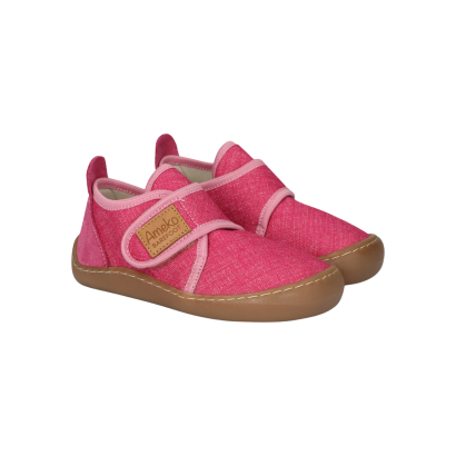 Kapcie Barefoot - PIKO Fuxia- AMEKO różowe